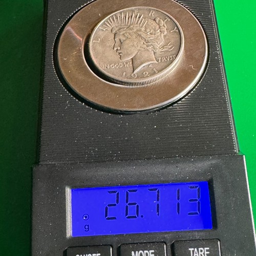 Silberdollar Peace 7226 1921 - Bild 11 von 12