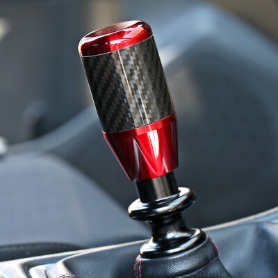 SSCO CANDY RED SB-M 540 GRAMS WEIGHTED SHIFT KNOB SHIFTER BLACK