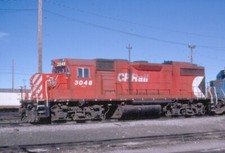 CPR 3048 GP-38, Calgary, AB, 06/97; Kodachrome Original