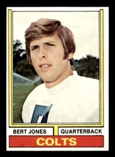 1974 Topps Football #524 Bert Jones EX/MT *d5