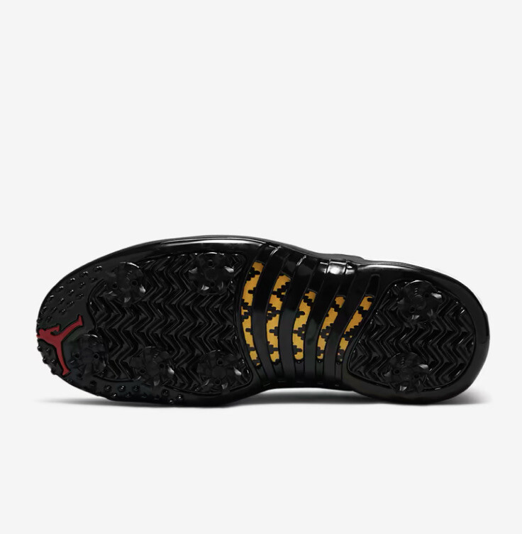 Nike Air Jordan 12 Low Golf Taxi White/Black DH4120-100 Men's 15