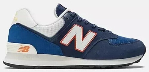 New Balance 574 U574RCB Mens Sz 10.5 Gulf Red Sea Salt Sneakers Shoe New Balance 574 U574RCB Mens 10.5 Gulf Red/Sea Salt Sneakers  main image 4