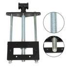 9" Woodworking Vise Bench Front Vise Cast Iron 300mm Chrome Plated Screw New