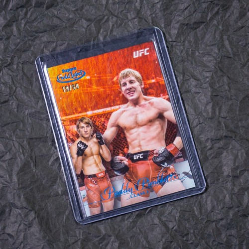 2024 TOPPS - UFC GOLD LABEL - CLASS 3 - BLUE - PADDY PIMBLETT - /50