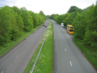 Hollywood bypass The dual carriageway running from the Maypole  c2006