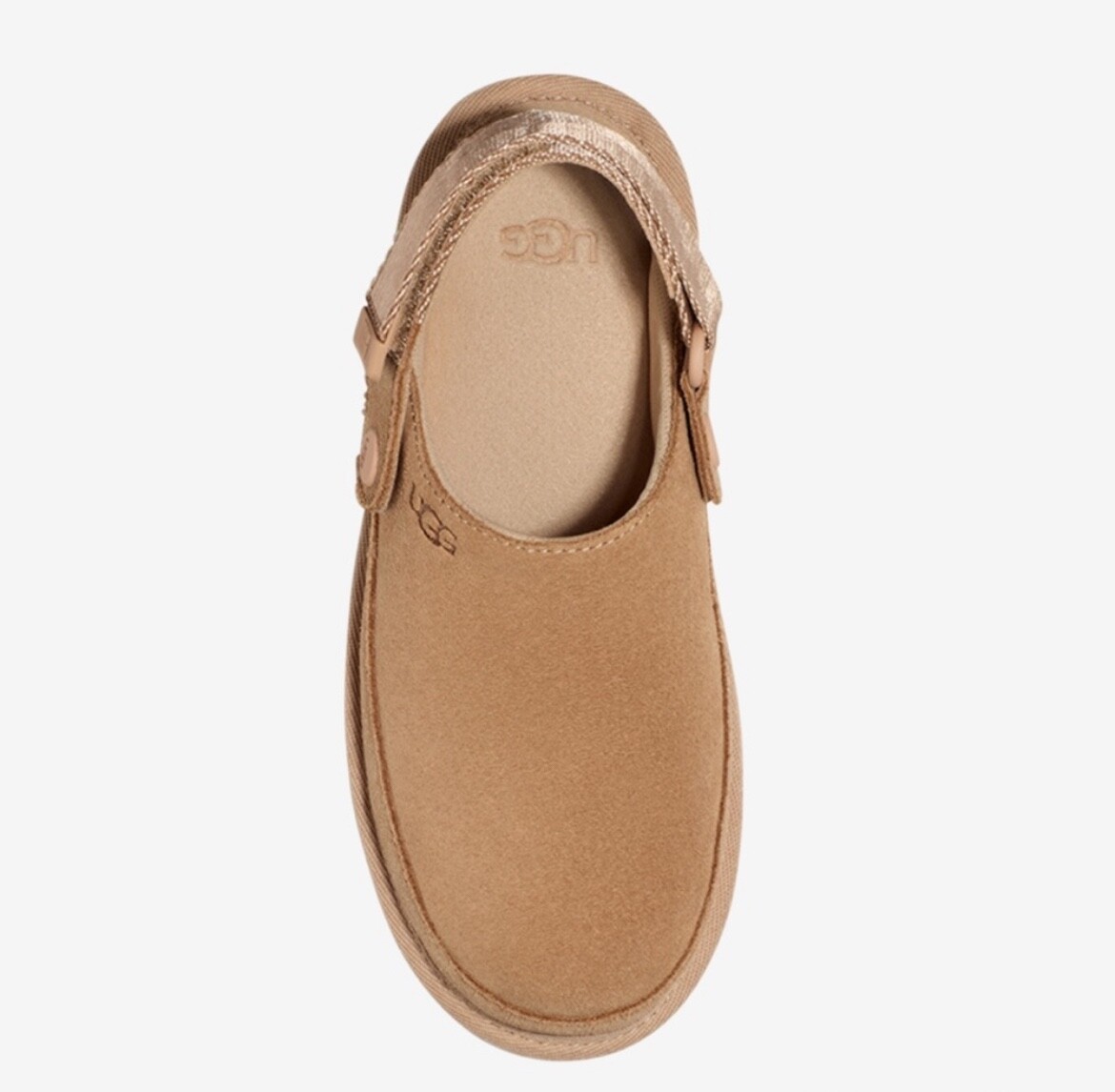 UGG Big Kids Golden Star Clogs Driftwood color 1159770k-DRI UGG Big Kids Golden Star Clogs Driftwood color 1159770k-DRI