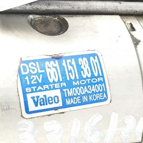 6611513801 halter anlasser für SSANGYONG ACTYON I 200 XDI 4WD 2005 33889 - Bild 4 von 5