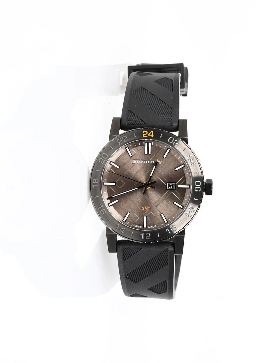 Burberry watch shop rubber strap