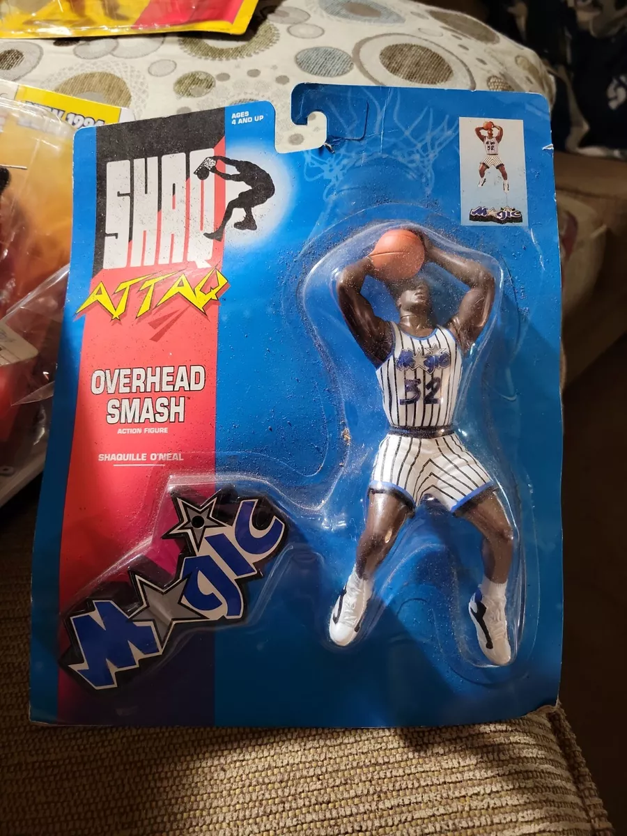 2 Orlando Magic Shaq Shaquille O'Neal NBA Basketball Action Figures Kenner