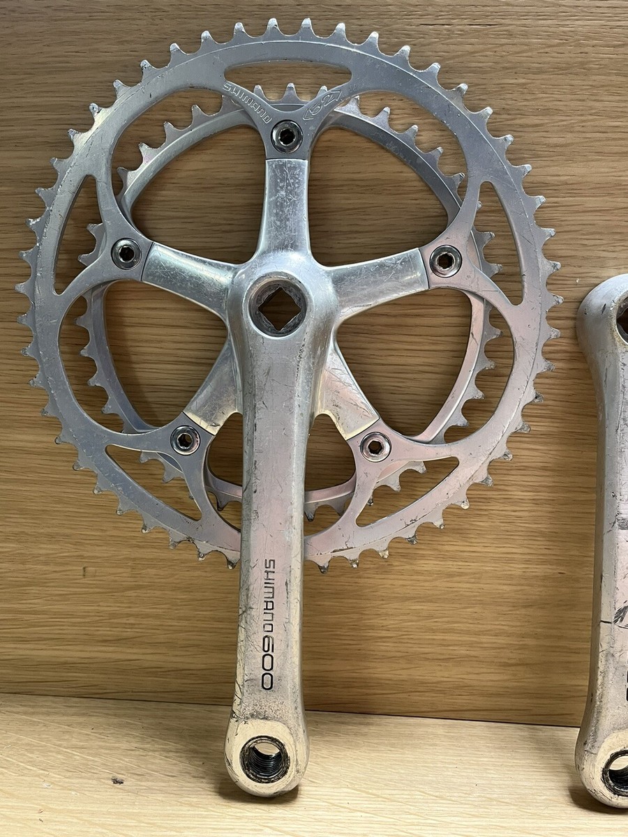 1984-87年製 シマノ600 EX FC6207 クランク 170mm SHIMANO 「シマノ」 600 FC-6207 50-42T 170mm クランク / 京都