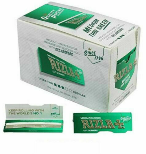 5x RIZLA Green Standard - Picture 2 of 2