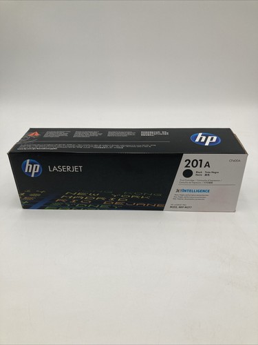 Genuine HP 201A Black Print Toner CF400A Laser Jet Pro New Open Box
