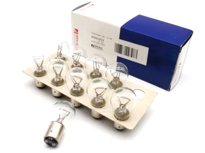10 Stk. GOLUX 24V 21/4W BAZ15d E1 Glühlampe H+B 89901223