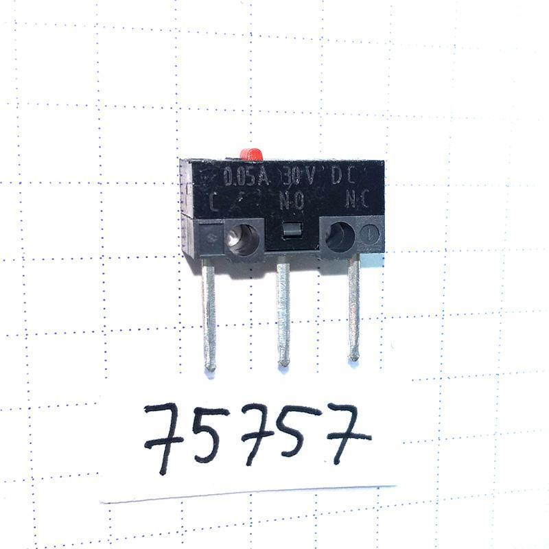 HUANO Black shell Red dot Long pin 7,8mm 10M Microswitch