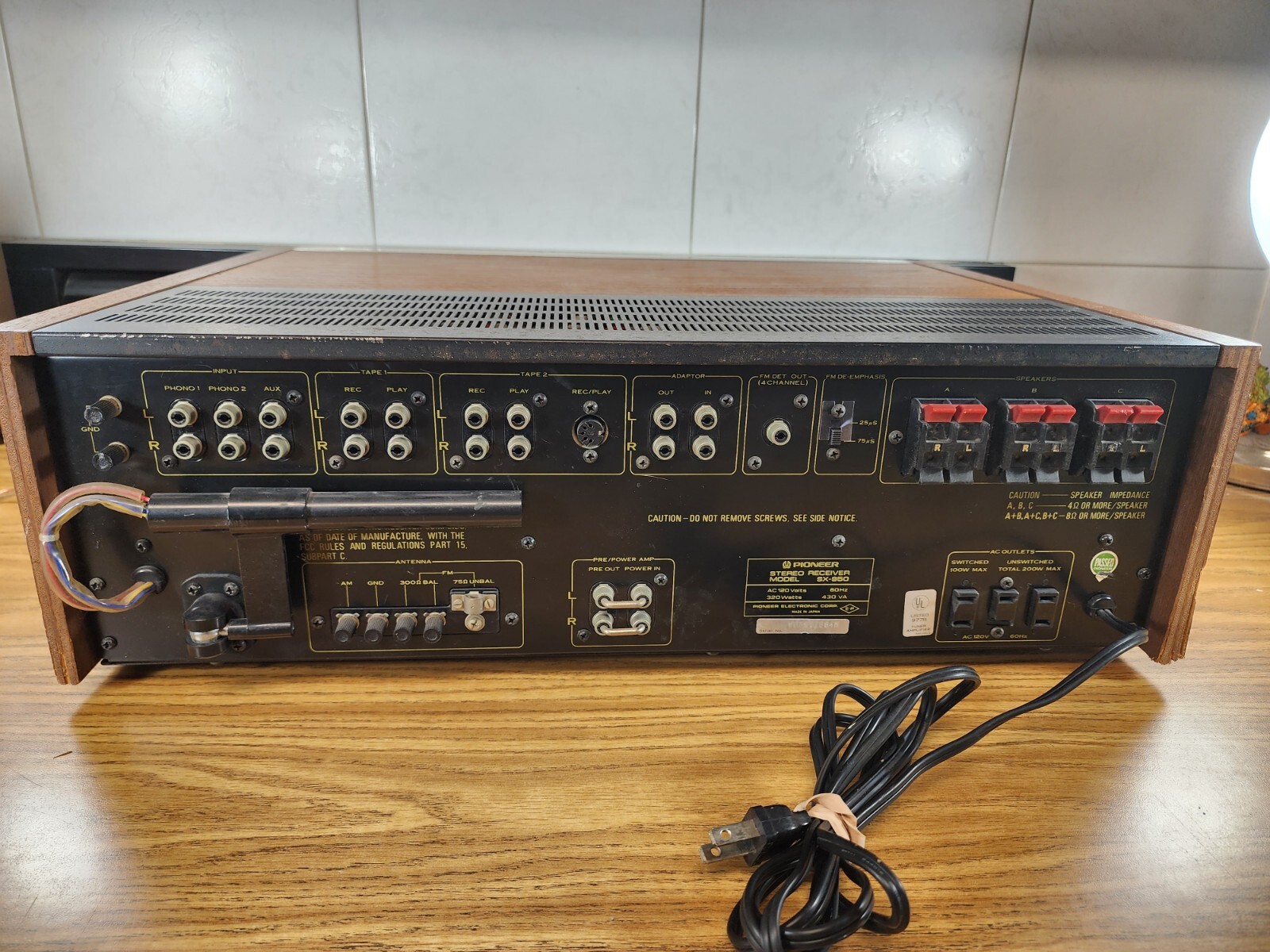 Pioneer SX 950 vintage stereo receivers eBay
