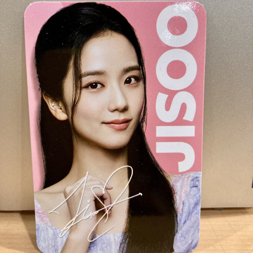 BLACKPINK Jisoo Official Oreo Limited Edition Photocard 2 K