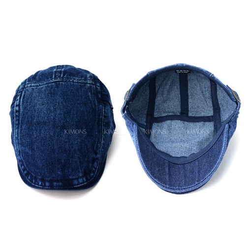 Cappello Gatsby Fibbia Cotone Da Uomo Cappello Edera Golf Guida Estate Sole Piatto Newsboy - Foto 14 di 16