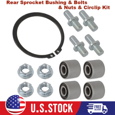 Rear Sprocket Bushing & Bolts & Nuts & Circlip Kit For Hawk
