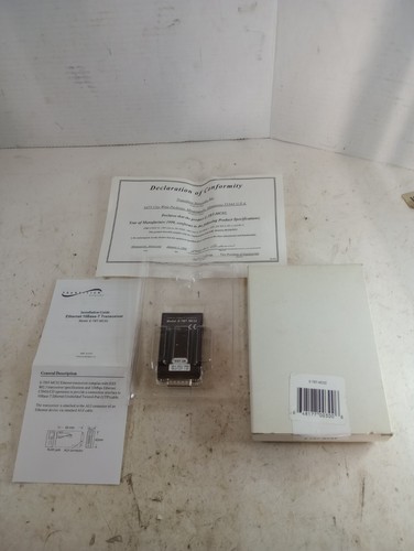 E-TBT-MC02 - Émetteur-récepteur Ethernet 10-Base-T pour réseaux de transition