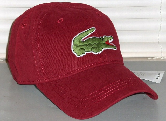 lacoste cap big croc