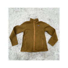 Patagonia Kids' Better Sweater Fleece Jacket Mulch Brown Sz XL 14