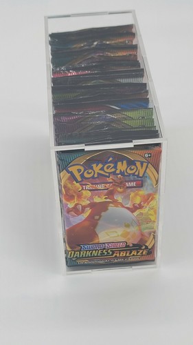 Pokemon Booster Pack (36CT) Acrylic Storage Holder Case Box, Framing/Display - Picture 3 of 4
