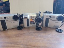 Lot Of 3 Sony FD Mavica Digital Cameras: Two MVC-FD75  One MVC-FD87