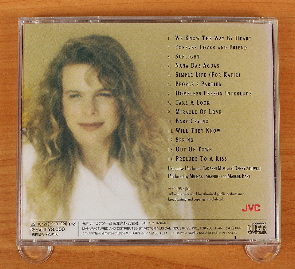 Kevyn Lettau - Simple Life CD (Japan 1992 JVC) VICJ-143 Foto 2 de 4