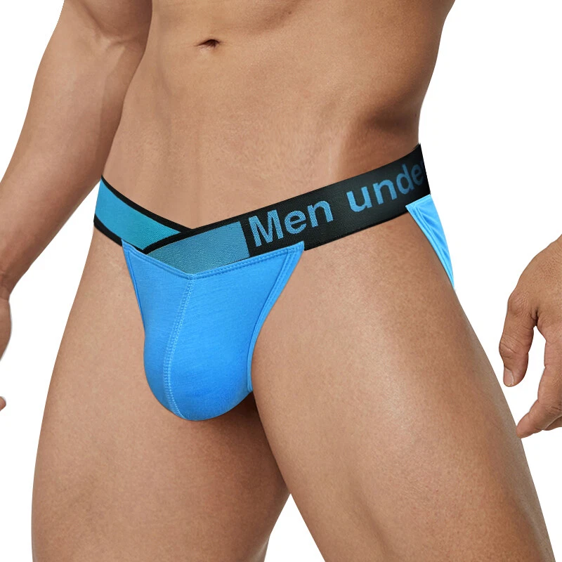 1,4 Pack Men's Modal Breathable Briefs Bikinis Underpants Sexy Underwear Panties - Image 2 of 4