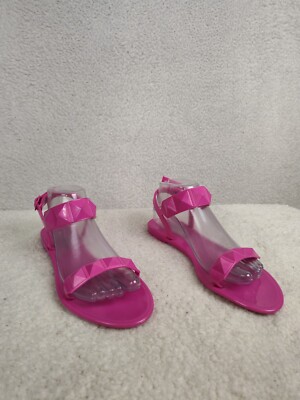 Rebecca Minkoff Women Sandals 8.5 Purple Jana Open Toe Synthetic Gladiator Shoes