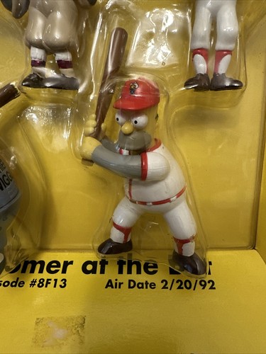 The Simpsons: "Homer at the Bat" Baseball Action Figure Set 2002 Playmates - 第 7/11 張圖片