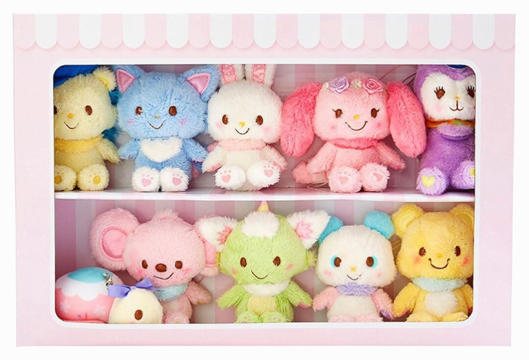 Sanrio Wish Me Mel Plush Toy Friend Mascot Strap Set of 10