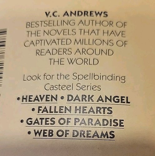 VC ANDREWS CASTEEL FAMILY SERIES - 4 Books Of 5 Series - Picture 2 of 12