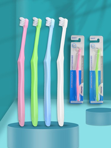 Orthodontic Dental Toothbrush Soft Small Head Floss Interdental Toothbrush⊥ - Picture 14 of 22