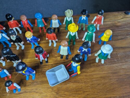 29 Vintage Playmobil Figuren - Geobra 1974 1981 Restposten Konvolut - Bild 11 von 13