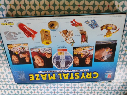 Rare Crystal Maze Board Game MB Games Vintage 1991 99.9% Complete Christmas - Picture 5 of 15