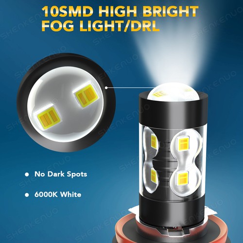 For Chevrolet Equino 2010-2017 Combo LED Headlight Hi/Low Beam +Fog Light - Picture 9 of 20