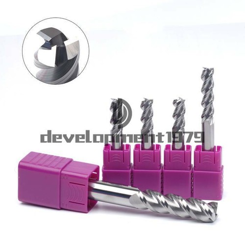 HRC60 3 flutes 1-12 Aluminium alloy milling cutter High gloss aluminum - Picture 1 of 3