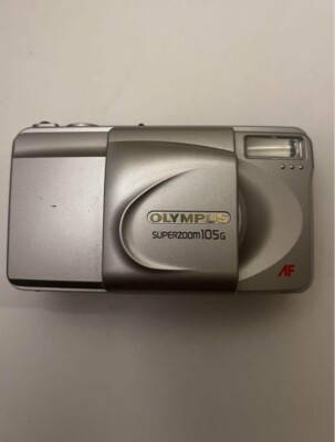 Near MINT] Olympus Super Zoom 105G 35mm Point & Shoot Film Camera