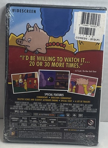 The Simpsons Movie (DVD, 2007) Widescreen - Imagen 2 de 4