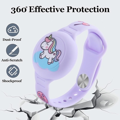 Kinder AirTag Armband Silikon Anti-Lost Reise Geschenk - Bild 5 von 10