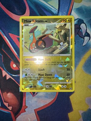 Pokémon TCG Mow Rotom Rising Rivals RT4/6 Reverse Holo Rare  ️LP - ️