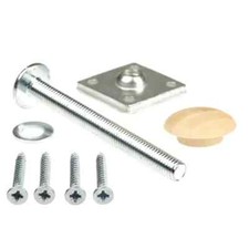 Handrail to Newel Post Fixing Kit - Ash/Oak/Hemlock/Pine/Sapele/White Primed