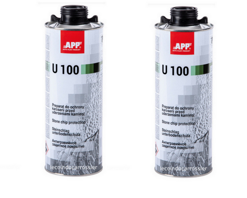 Anti-gravillon Blackson U200 noir 1kg pour stopper la rouille des bas de caisse