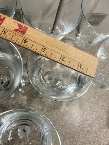 Lot of 7 - Mikasa Kensington Frost Wine Glass LS 026/003 Slovakia Crystal Clear - Picture 7 of 10