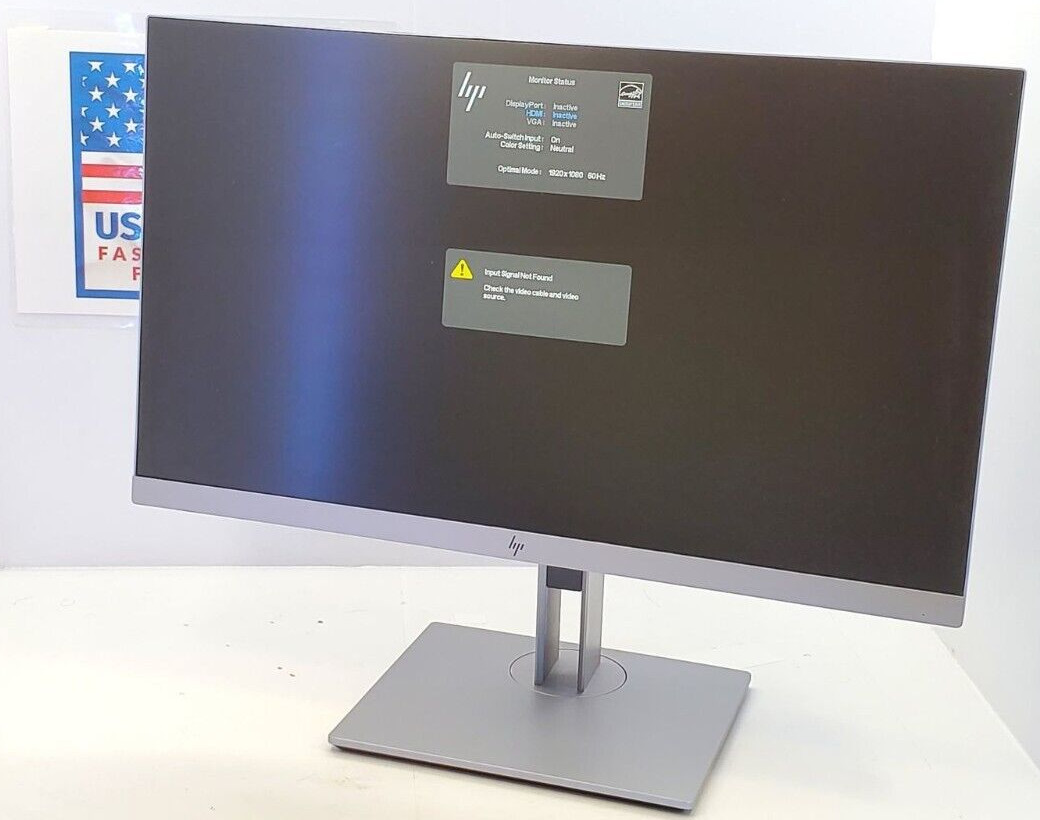 HP EliteDisplay 23" E233 169 IPS Monitor LED Full HD Thư viện Quản