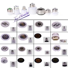 B22 E14 E27 E12 E17 GU10 Lamp Base Socket Adapter Converter Holder For LED Light