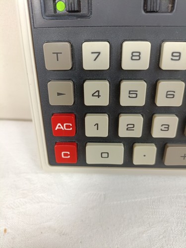 Sperry Remington 825GT Calculator Vintage Retro No Power Supply - Picture 5 of 14