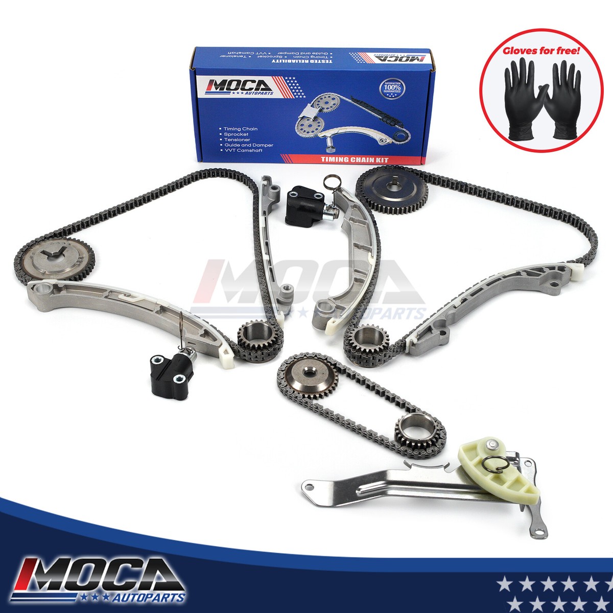 Timing Chain Kit for Infiniti FX50 QX56 M56 QX80 Q70 Nissan 5.0L