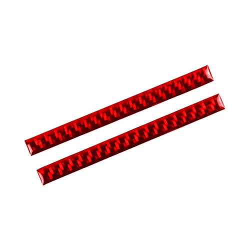 Tira de ajuste lateral del panel de navegación de fibra de carbono roja para Lexus IS250 IS350 2014-18 - Imagen 5 de 7